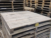 Lot 14 - houten palletten - 74 stuks - afbeelding 2 van  2