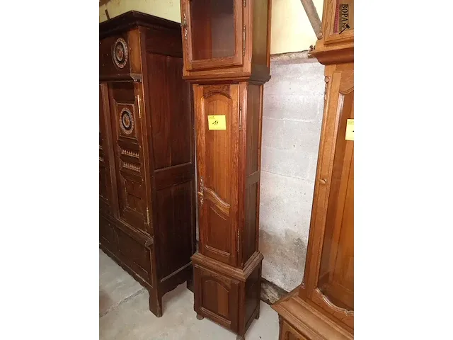 Lot 14 - kast voor staande klok - afbeelding 2 van  5