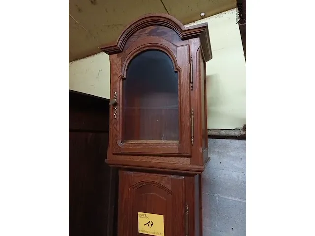 Lot 14 - kast voor staande klok - afbeelding 3 van  5