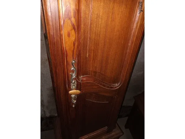 Lot 14 - kast voor staande klok - afbeelding 4 van  5