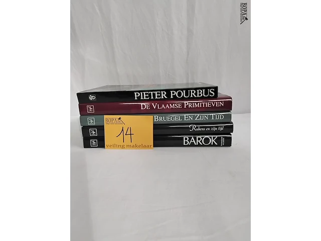 Lot 14 - koffietafelboeken schilderkunst, 5 stuks - afbeelding 1 van  1