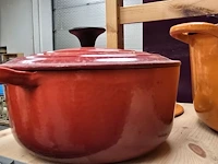 Lot 14 - le creuset potten, 2 stuks - afbeelding 4 van  6