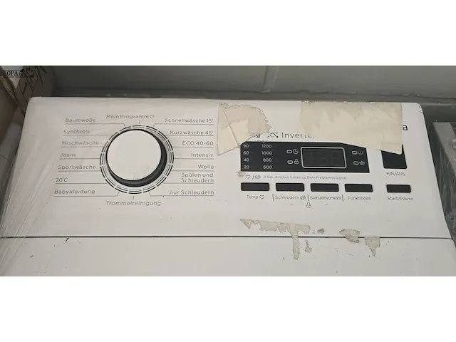 Lot 14 - midea wasmachine bovenlader inverter - afbeelding 3 van  5