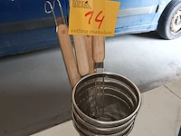 Lot 14 - pasta mandjes. 4 stuks - afbeelding 1 van  2
