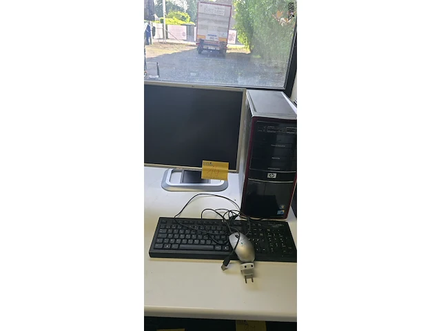 Lot 14 - pc desktop hp paviljon elite - afbeelding 1 van  4