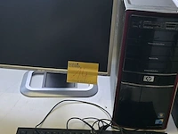 Lot 14 - pc desktop hp paviljon elite - afbeelding 1 van  4