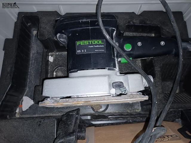Lot 14 - vlakschuurmachine festool in koffer - afbeelding 3 van  3