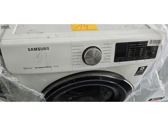 Lot 14 - wasmachine samsung - afbeelding 2 van  6