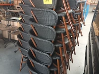 Lot 14 - wicker terras stoel hilma. 40 stuks - afbeelding 1 van  6