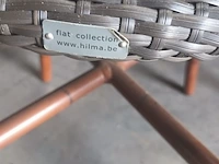 Lot 14 - wicker terras stoel hilma. 40 stuks - afbeelding 6 van  6