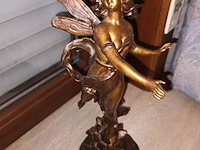 Lot 140 - beelden in zamac. 2 stuks - afbeelding 2 van  4