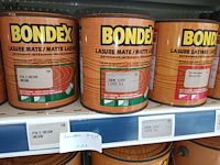 Lot 140 - bondex lazuur. 45 stuks - afbeelding 2 van  4