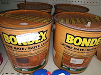 Lot 140 - bondex lazuur. 45 stuks - afbeelding 4 van  4