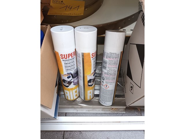 Lot 142 - remmen reiniger en ontvetter. 22 stuks - afbeelding 3 van  3