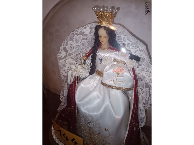 Lot 144 - globe met maria en kind - afbeelding 2 van  3