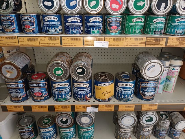 Lot 144 - hammerite. 66 stuks - afbeelding 1 van  4