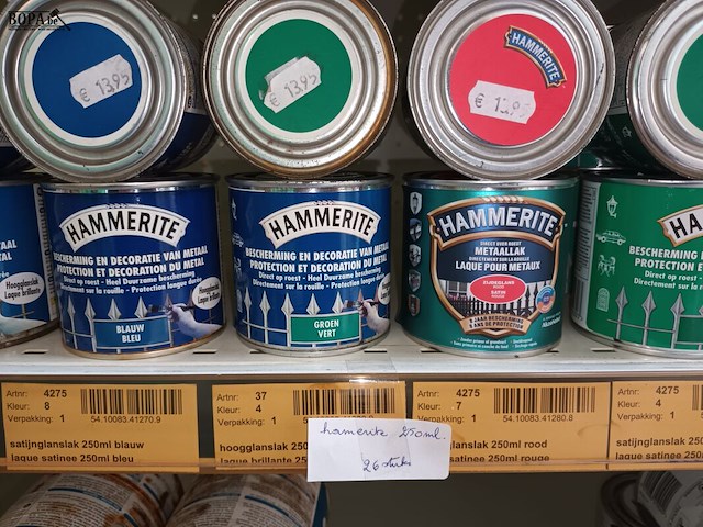 Lot 144 - hammerite. 66 stuks - afbeelding 2 van  4