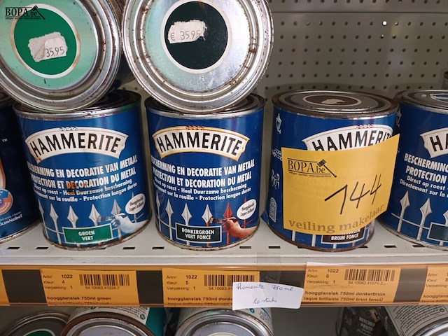 Lot 144 - hammerite. 66 stuks - afbeelding 3 van  4