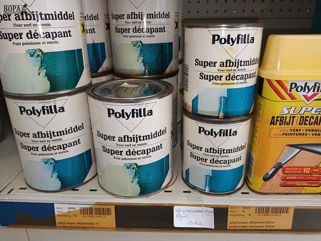 Lot 145 - afbijtmiddel. 25 stuks - afbeelding 2 van  3