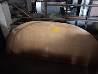 Lot 146 - panelen voor ronde tafel. 2 stuks - afbeelding 2 van  2