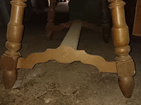 Lot 149 - houten tafel zonder blad - afbeelding 2 van  2