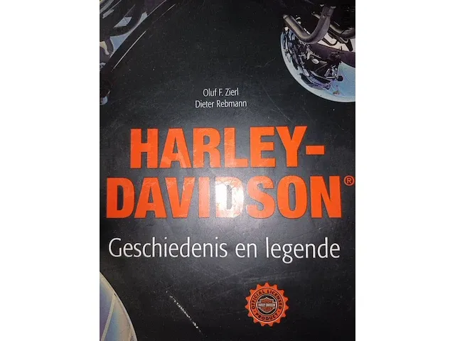 Lot 15 - boek harley-davidson - afbeelding 2 van  5