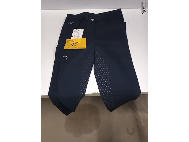 Lot 15 - dressage broek women ego7 navy blue - afbeelding 1 van  3