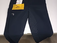 Lot 15 - dressage broek women ego7 navy blue - afbeelding 1 van  3