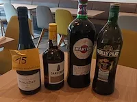 Lot 15 - flessen alcoholische drank. 4 stuks - afbeelding 1 van  3