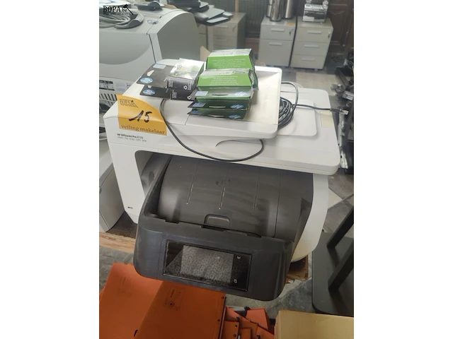Lot 15 - hp officejet pro printer - afbeelding 1 van  3