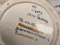 Lot 15 - keramiek delft en gouda. 9 stuks - afbeelding 5 van  6