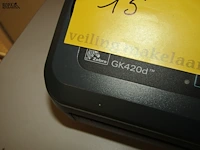 Lot 15 - labelprinters. 2 stuks - afbeelding 3 van  3