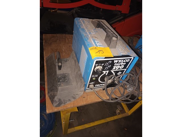 Lot 15 - lasapparaat welco turbo 190 - afbeelding 1 van  3