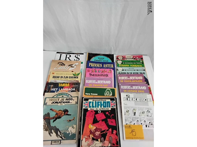 Lot 15 - lot stripverhalen, 17 stuks, allerlei - afbeelding 1 van  1