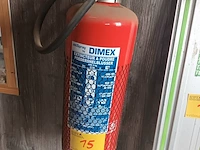Lot 15 - poedersnelblusser dimex - afbeelding 1 van  2