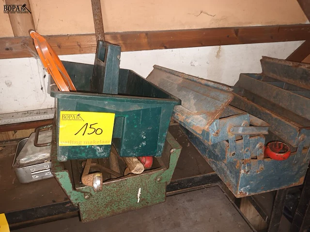Lot 150 - materiaalkoffers. 3 stuks - afbeelding 1 van  3