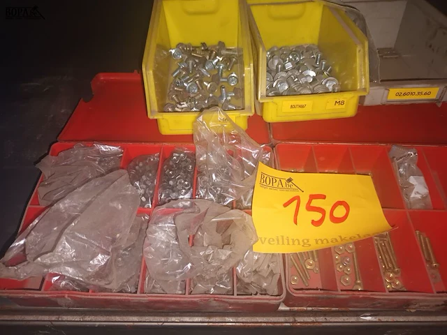 Lot 150 - rondellen, moeren en bouten - afbeelding 5 van  5