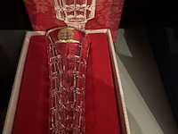 Lot 151 - kristallen vaasje, cristal d'arques - afbeelding 2 van  2