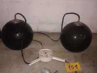Lot 151 - retro lamp - afbeelding 1 van  3