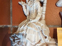 Lot 151 - wandbeeld in keramiek. 2 stuks - afbeelding 2 van  3