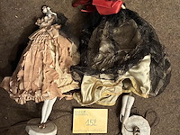 Lot 152 - boudoirlampjes, 2 stuks - afbeelding 1 van  4