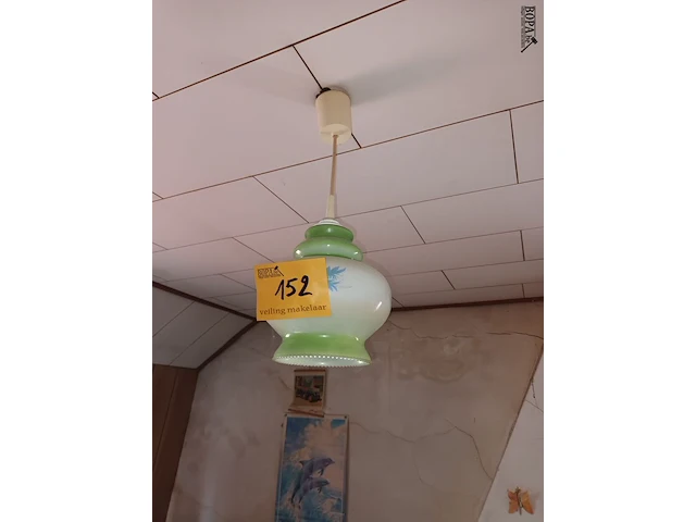 Lot 152 - vintage plafondlamp - afbeelding 1 van  2