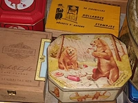 Lot 153 - blikken dozen en sigarenkistjes. 30 stuks - afbeelding 5 van  5
