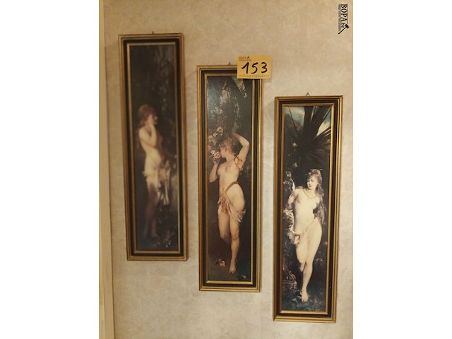 Lot 153 - kaders. 3 stuks - afbeelding 2 van  5