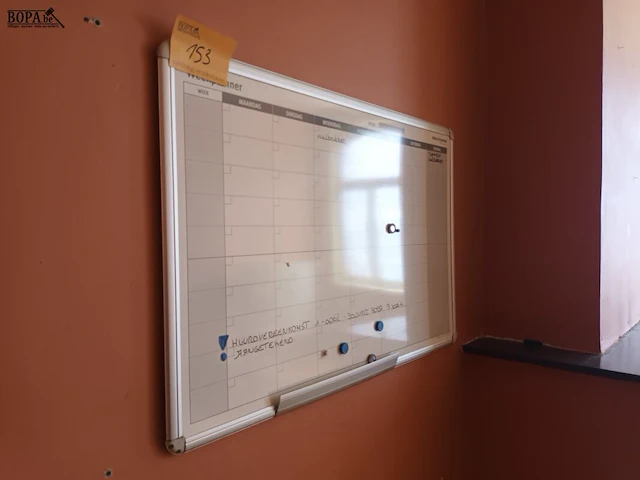 Lot 153 - planbord - afbeelding 2 van  2