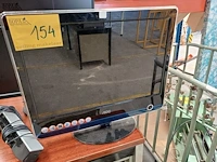 Lot 154 - computerscherm. 3 stuks en dell soundbar (h) - afbeelding 2 van  9