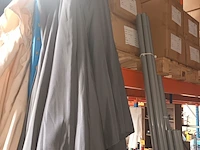 Lot 154 - grijze parasol. 2 stuks - afbeelding 2 van  3