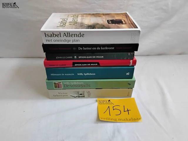 Lot 154 - lot boeken, allerlei, romans, 7 stuks - afbeelding 1 van  1