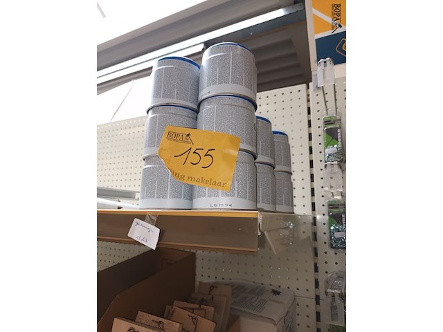 Lot 155 - gasbommetjes. 13 stuks - afbeelding 1 van  3