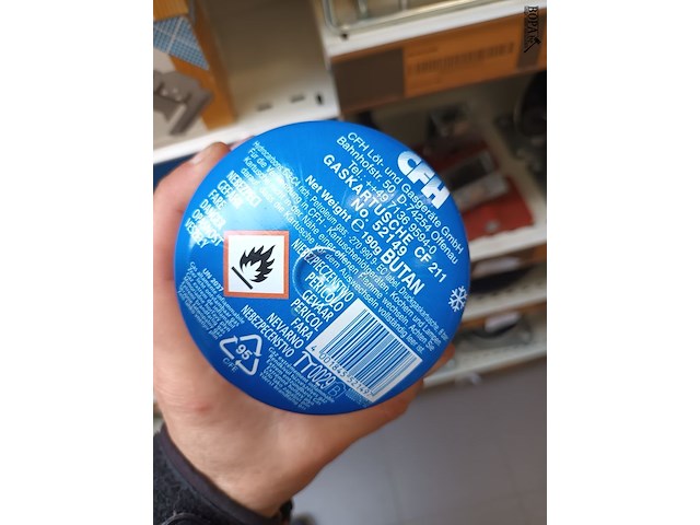 Lot 155 - gasbommetjes. 13 stuks - afbeelding 3 van  3